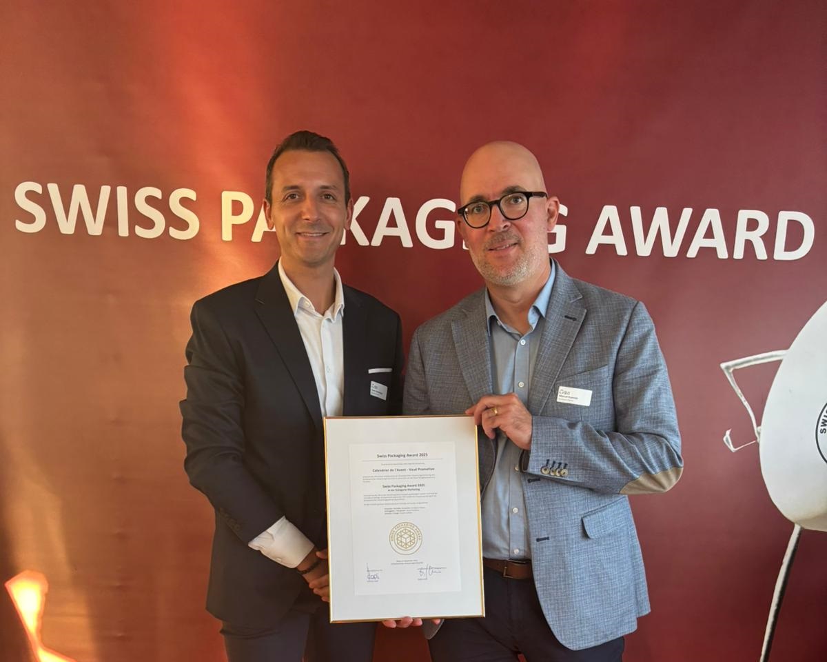 Swiss Packaging Award 2025 - Polyval nominé, catégorie Marketing