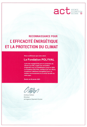 Reconnaissance pour l'efficacité énergétique et la protection du climat