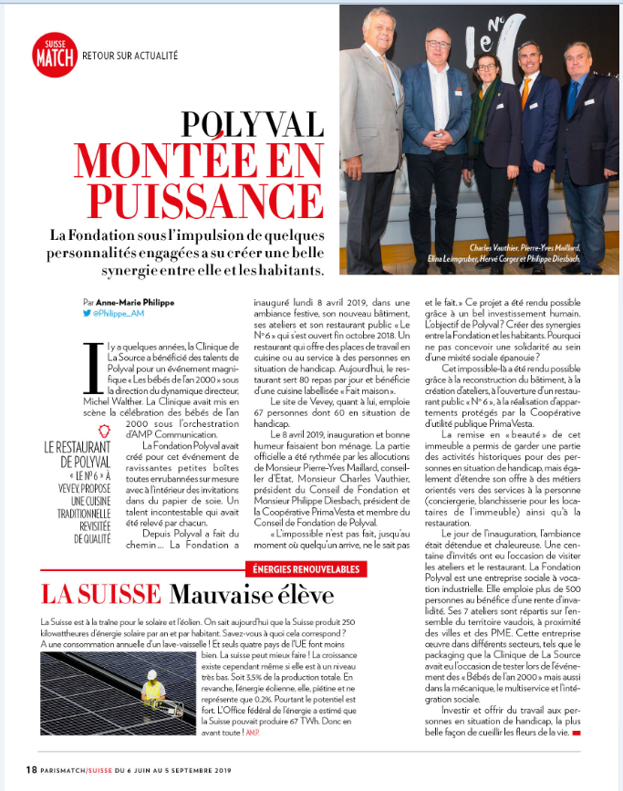 Polyval-Inauguration-Vevey-Article-Paris-Match